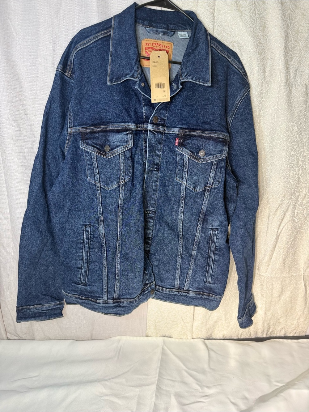Levi's Indigo Blue Denim Shirt Jacket